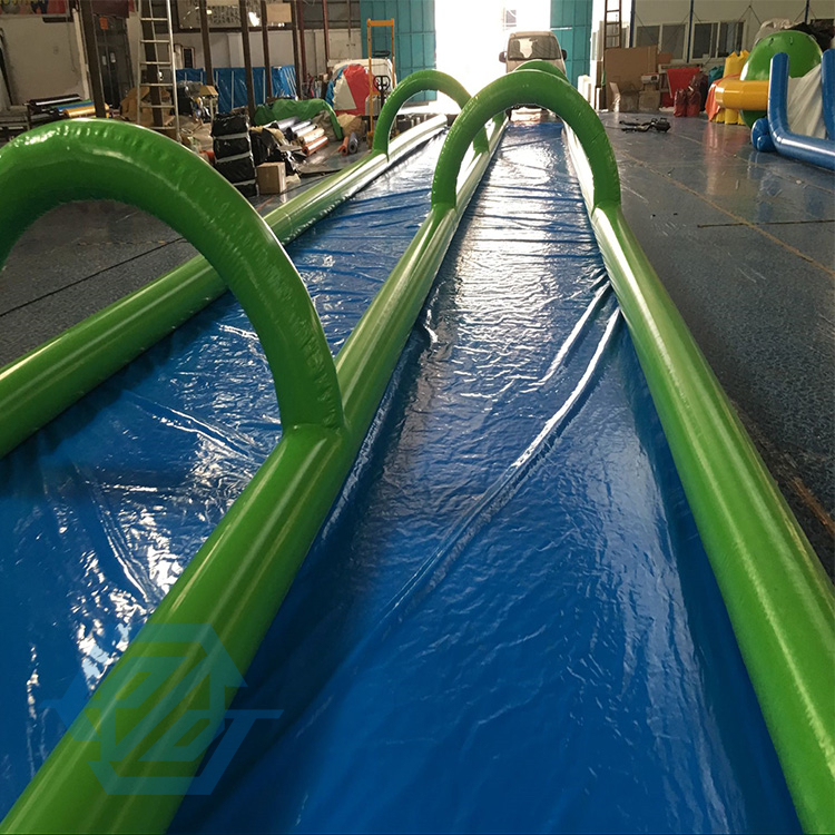 Надувная водная горка Double Slide Slip N Slide The City